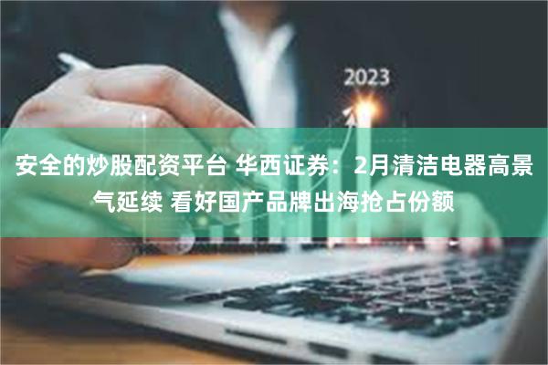 安全的炒股配资平台 华西证券：2月清洁电器高景气延续 看好国产品牌出海抢占份额