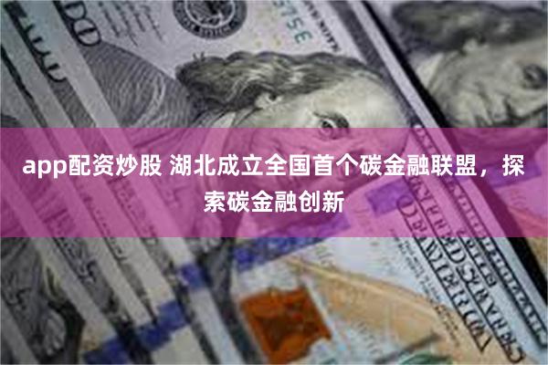 app配资炒股 湖北成立全国首个碳金融联盟，探索碳金融创新